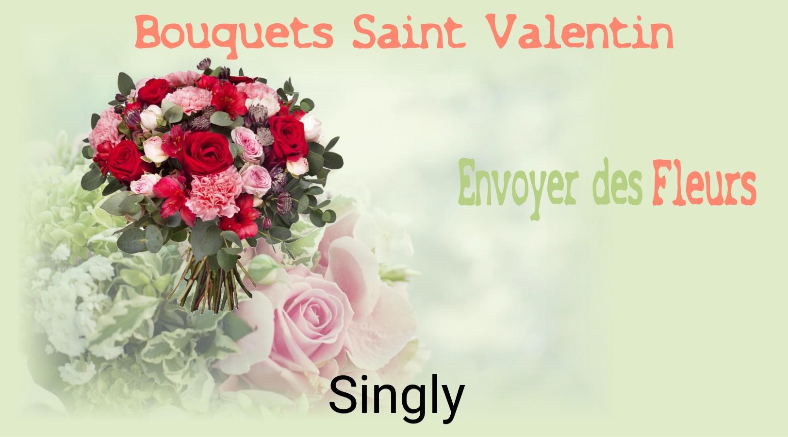 Roses de Saint-Valentin livrées à Singly
